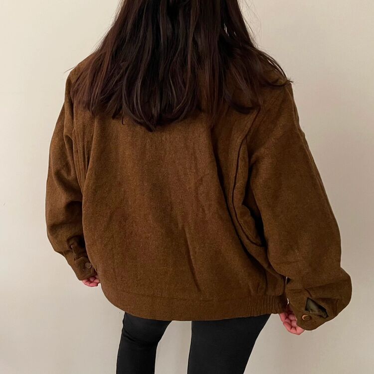 Burberrys Vintage unisex 90s kaşe mont 