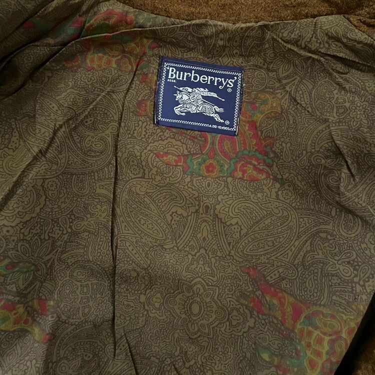 Burberrys Vintage unisex 90s kaşe mont 