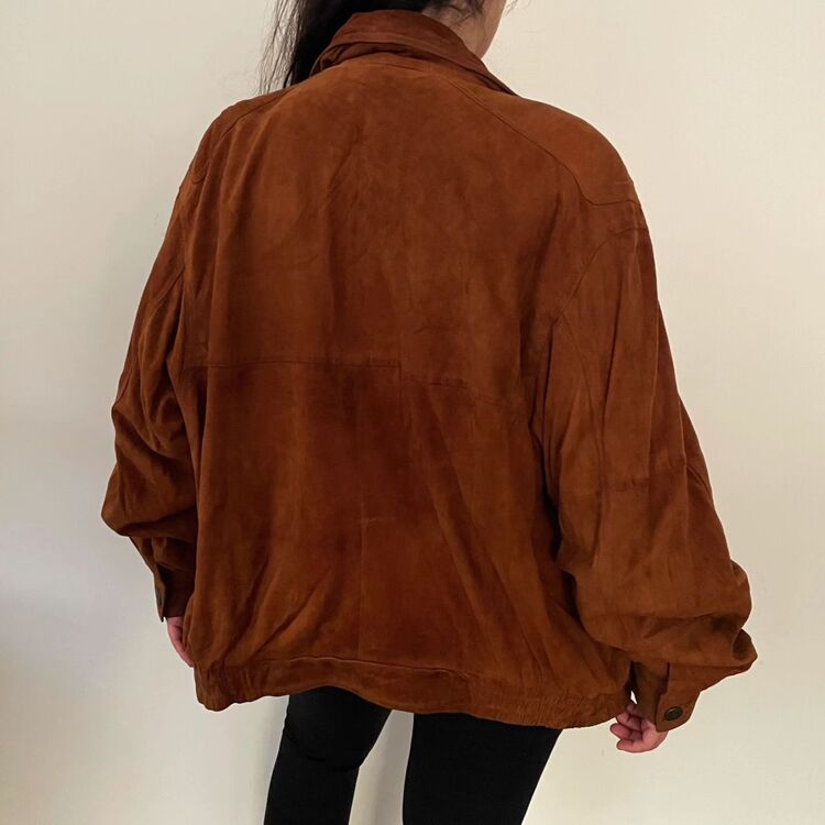 vintage orj deri unisex mont