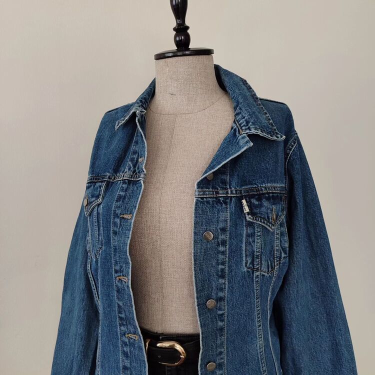 vintage denim jacket