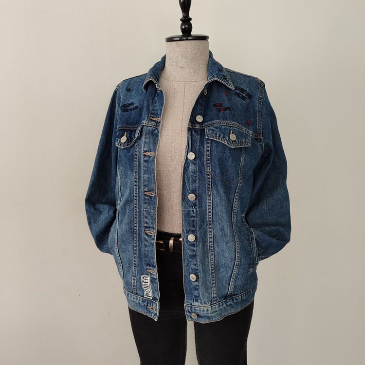 vintage unisex denim jacket