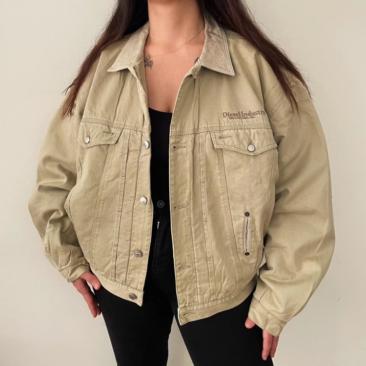 Vintage Diesel Industry Trucker Jacket