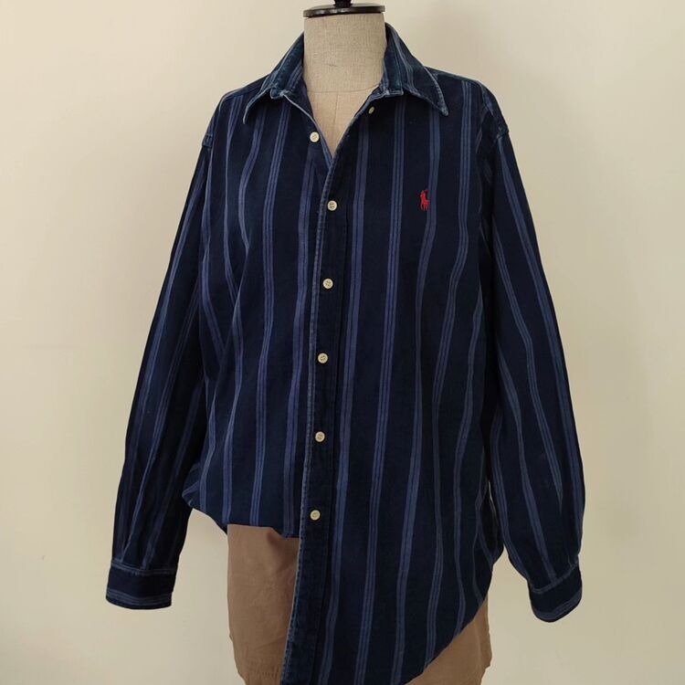 Polo vintage unisex 90s kalın oduncu gömlek