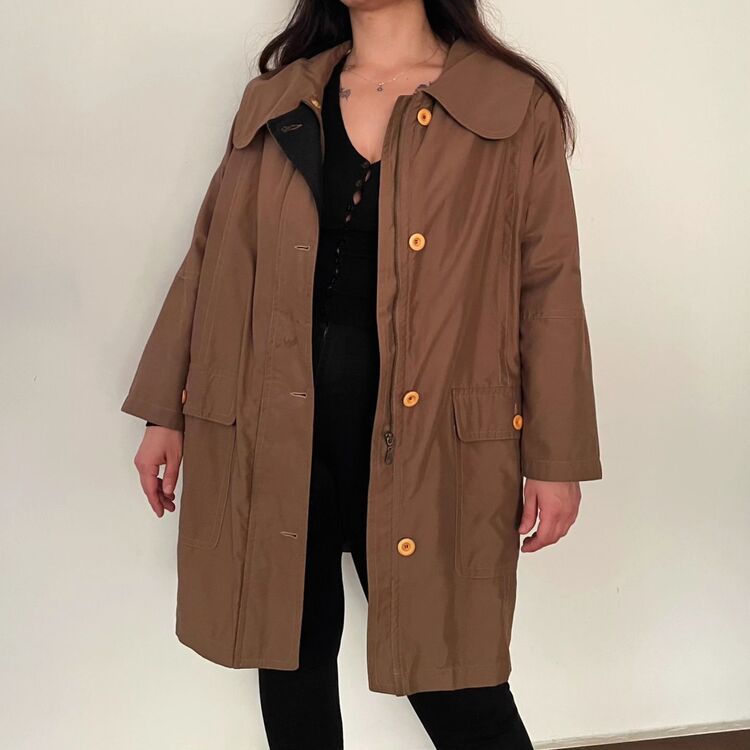 vintage unisex 90s trençkot