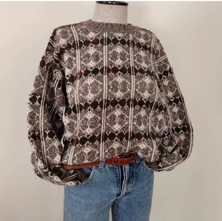 vintage oversize unisex kazak