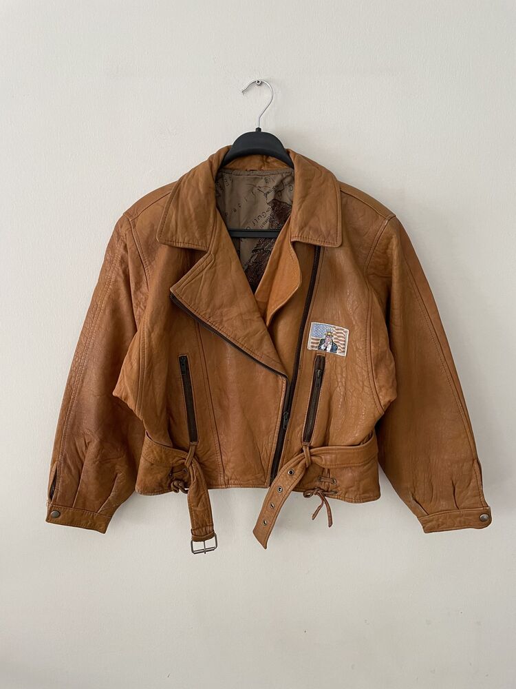 Sam Amca USA Vintage orj deri unisex jacket
