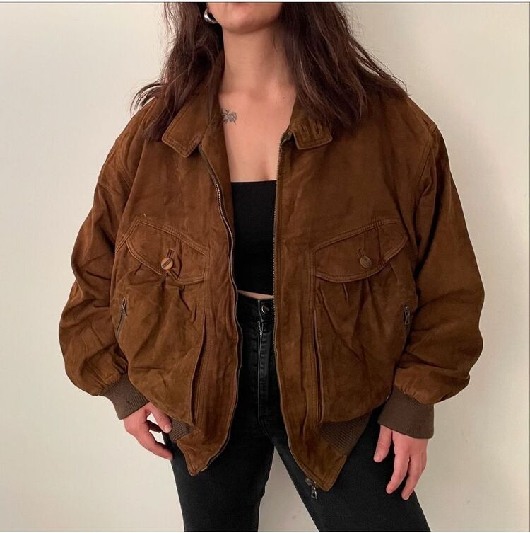 Hugoboss Vintage orj deri unisex mont