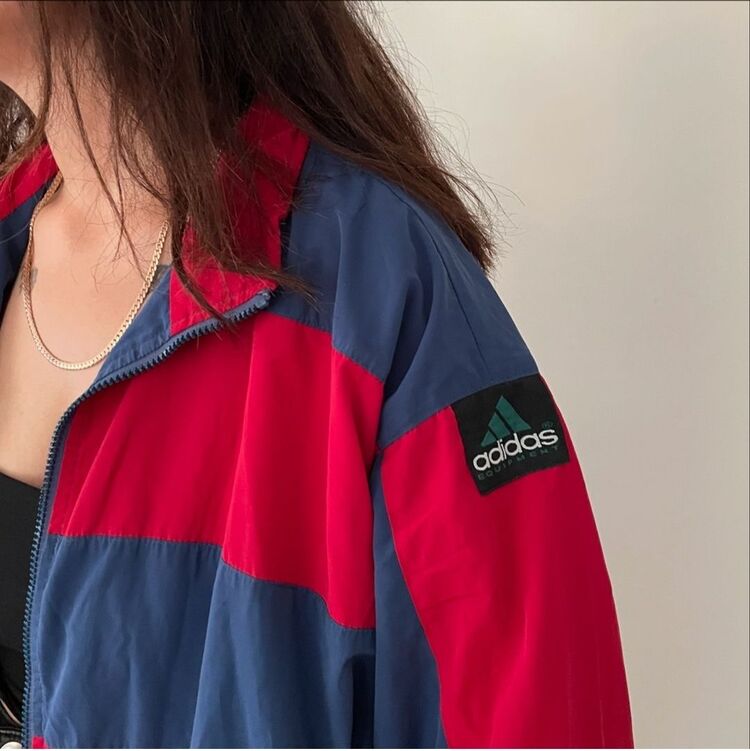 oldschool Adidas bomber jacket
