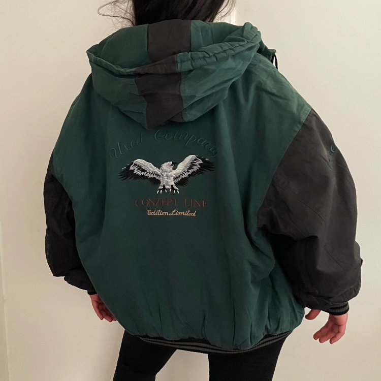 USAF THE FORCE OF FREEDOM Vintage unisex özel koleksiyon mont