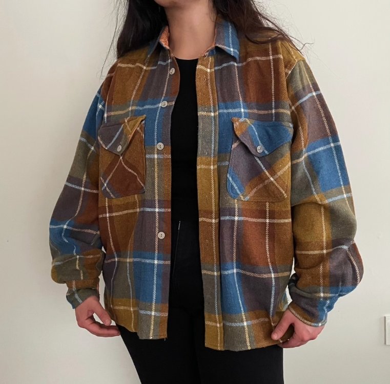 vintage unisex 90s oduncu gömlek