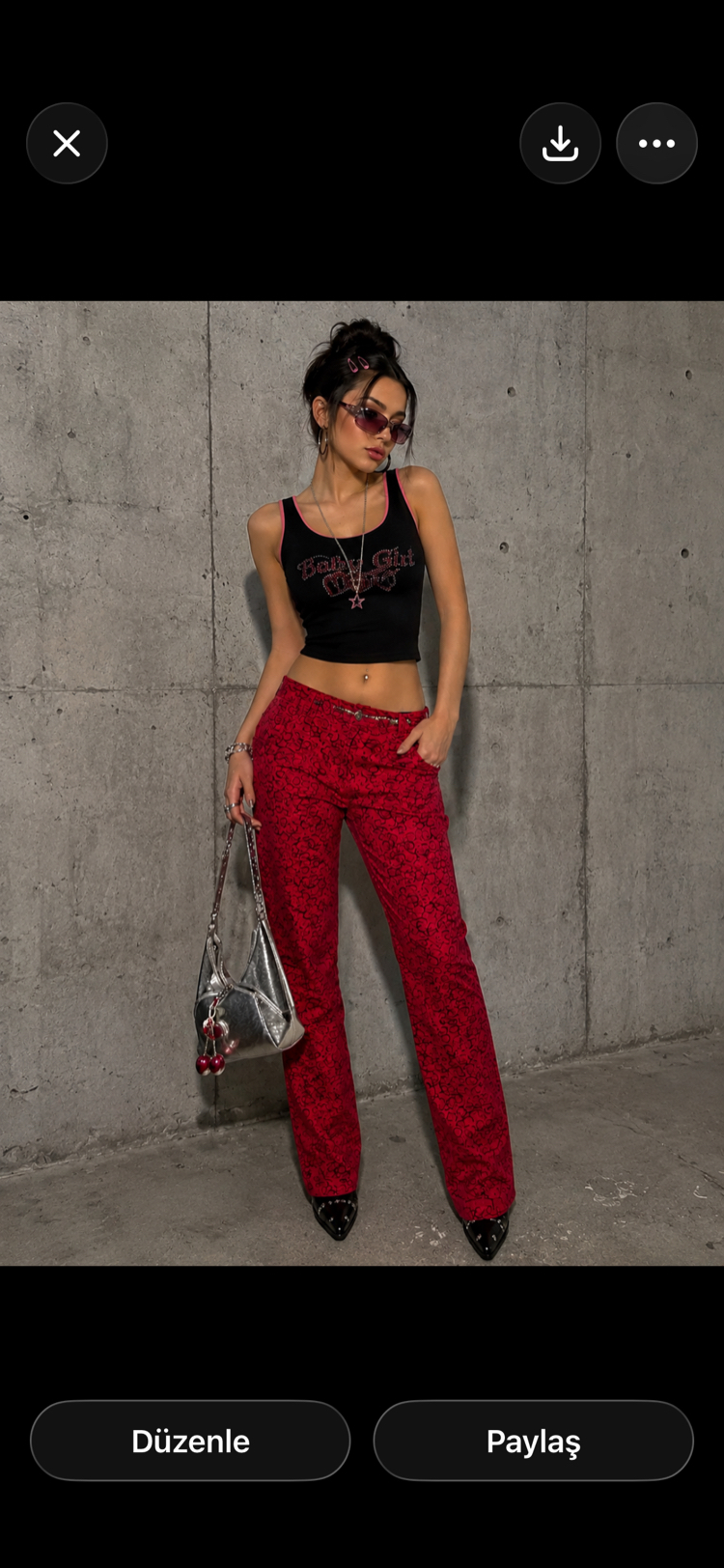 Vintage y2k pantolon