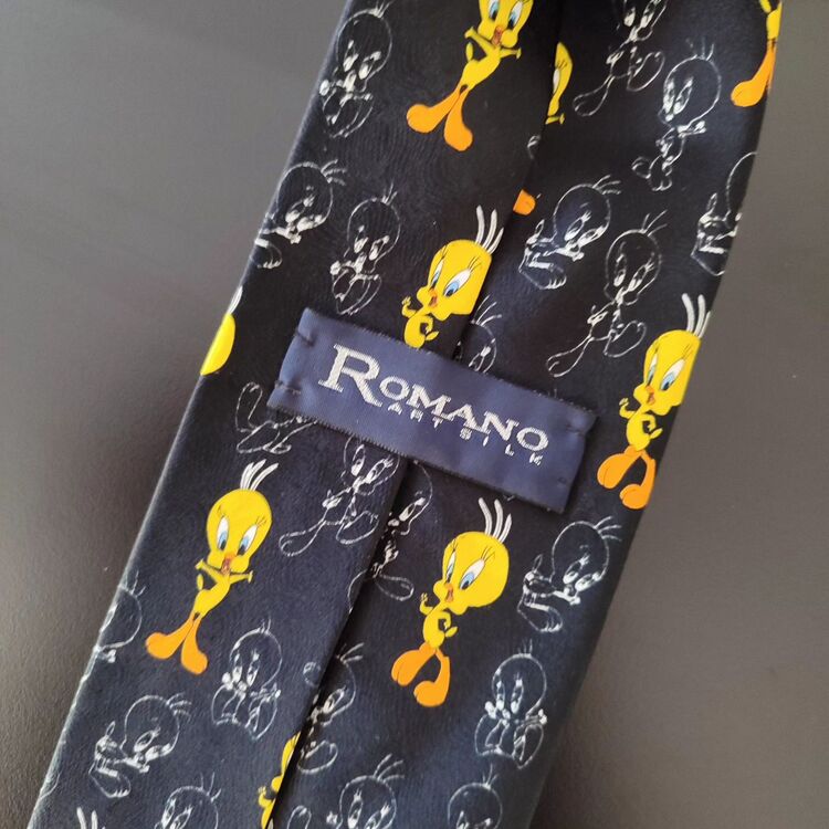 vintage unisex 90s ipek kravat