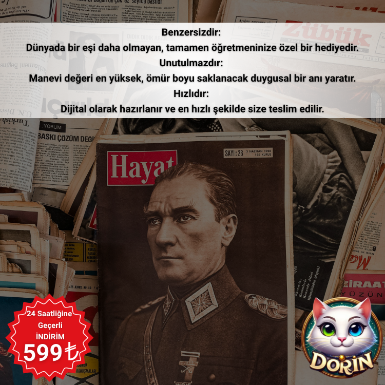 Başöğretmen Atatürk'ten Kişiye Özel Öğretmenler Günü Video Mesajı