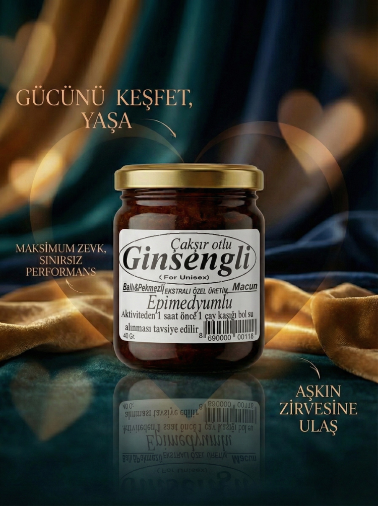 Dr.Devalı VİP GOLD Epimedyumlu Ginsengli 20 bitki özlü Macun 240 GR