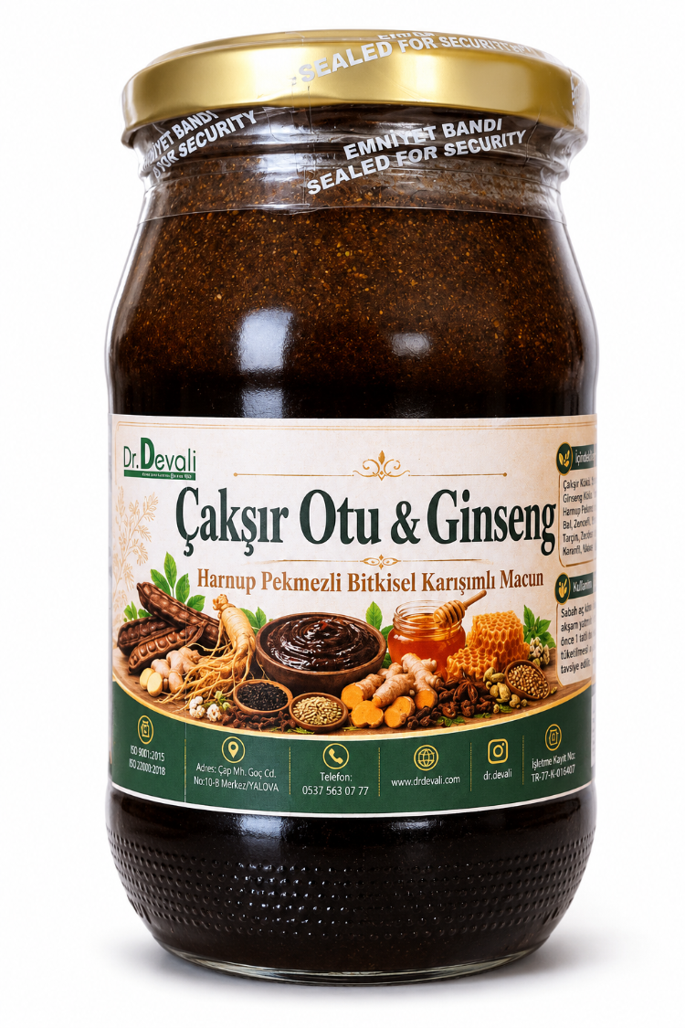 Dr.Devalı Kuvvet&Direnç Desteği Çakşır Otlu Bitkisel Karışım Macunu 420 GR