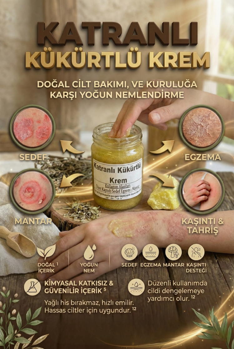 Dr. Devalı Katranlı Kükürtlü Krem 100 GR