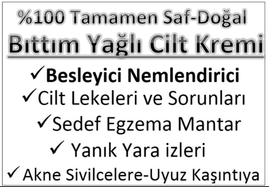 Dr.Devalı %100 Doğal içerikli Bıttım Yağlı Özel Karışım Cilt Kremi 30 Gr