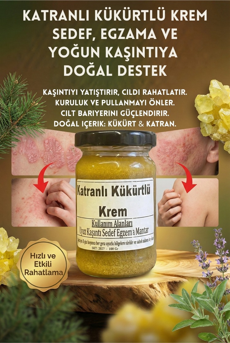 Dr. Devalı Katranlı Kükürtlü Krem 100 GR