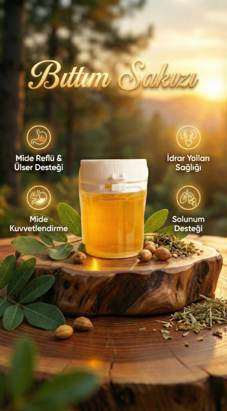 Dr.Devalı Bıttım Ağacı Sakızı & Menengiç Sakızı & Yabani Fıstık Ağacı Sakızı 20 GR.
