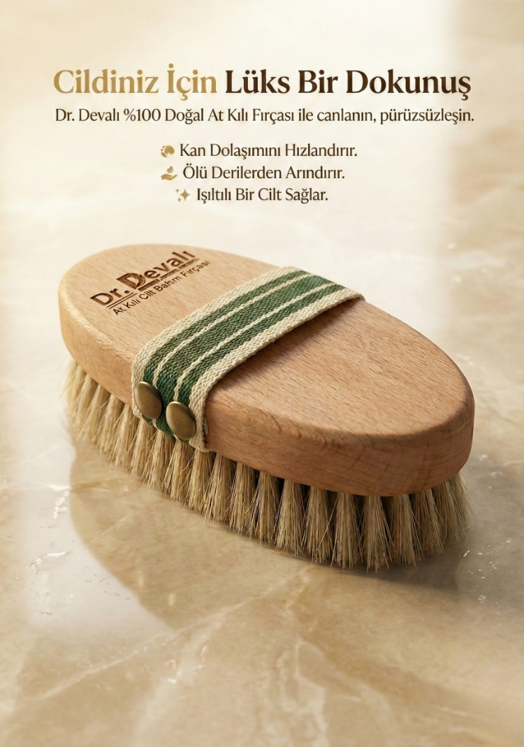 DR.DEVALI %100 AT KILI VÜCUT FIRÇASI