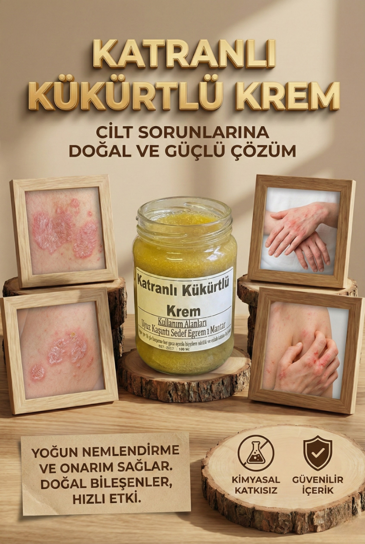 Dr. Devalı Katranlı Kükürtlü Krem 100 GR