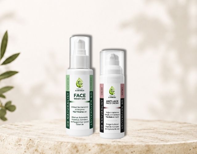 Temel Yenilenme Seti Yüz Yıkama Jeli 100 ml + Yüz Kremi 50 ml