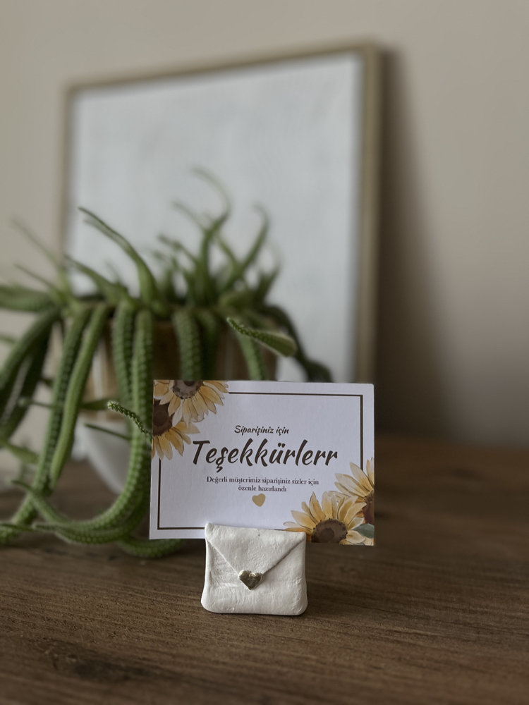 Teşekkür Kartı 100 Adet