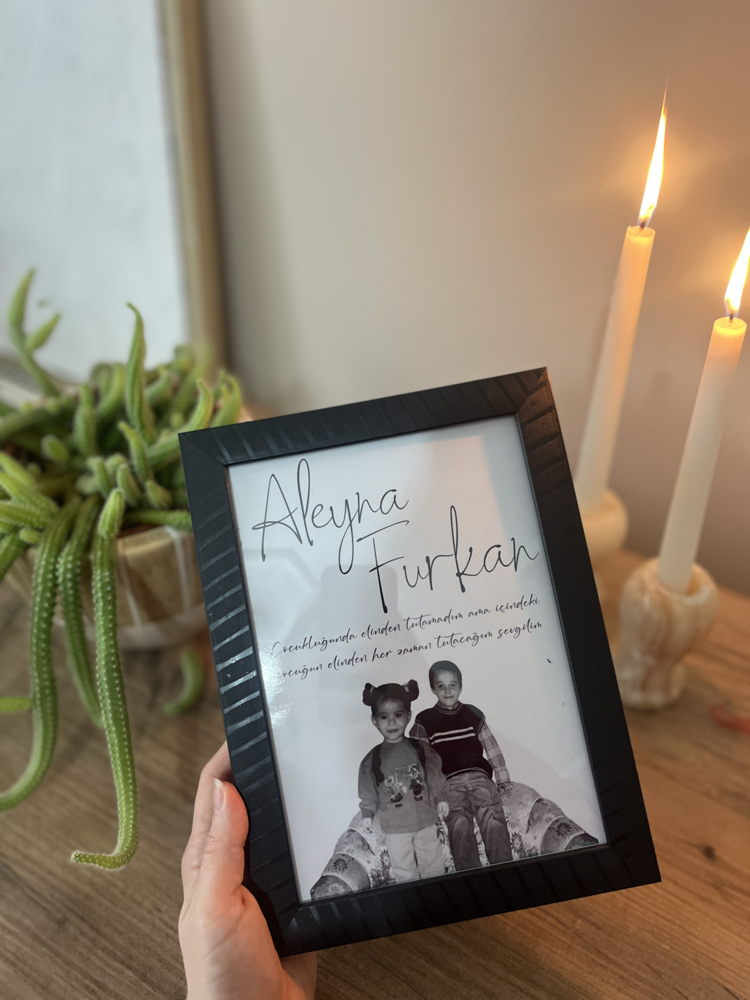 Kişiye Özel Anı çerçevesi 