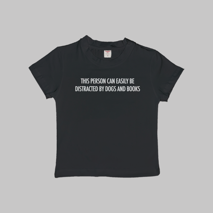 Dogs & Books Baby Tee
