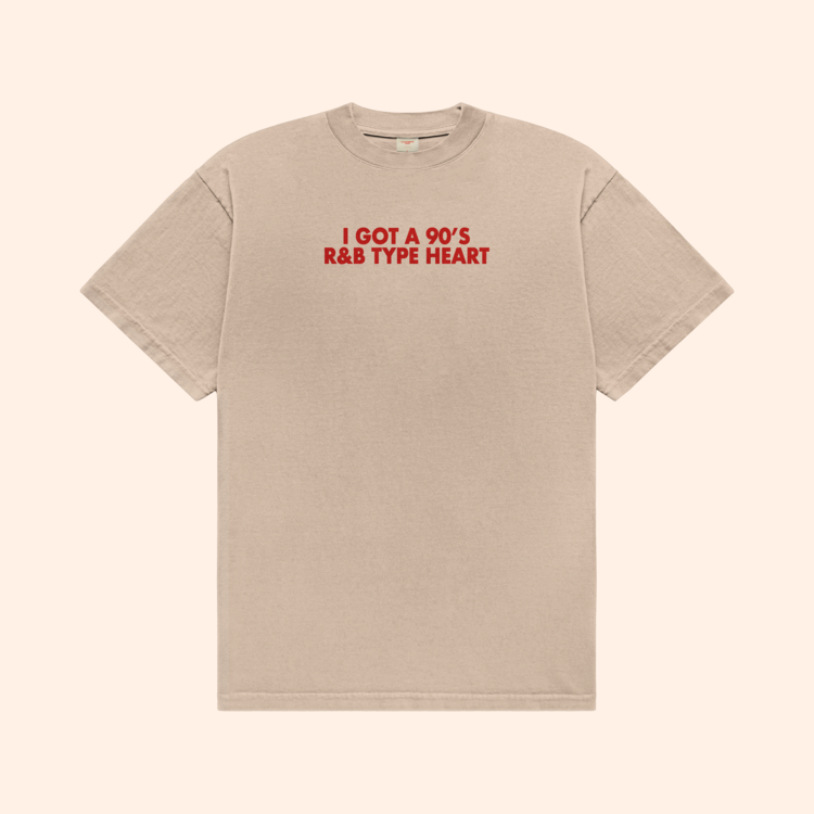 90's R&B Type Heart T-Shirt