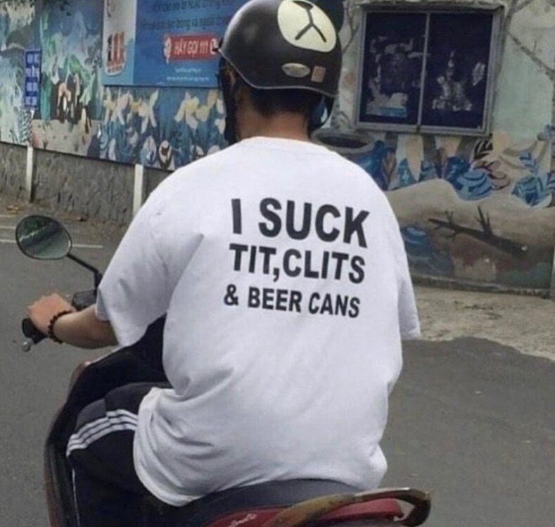 Tit Clits Beer Cans T-Shirt