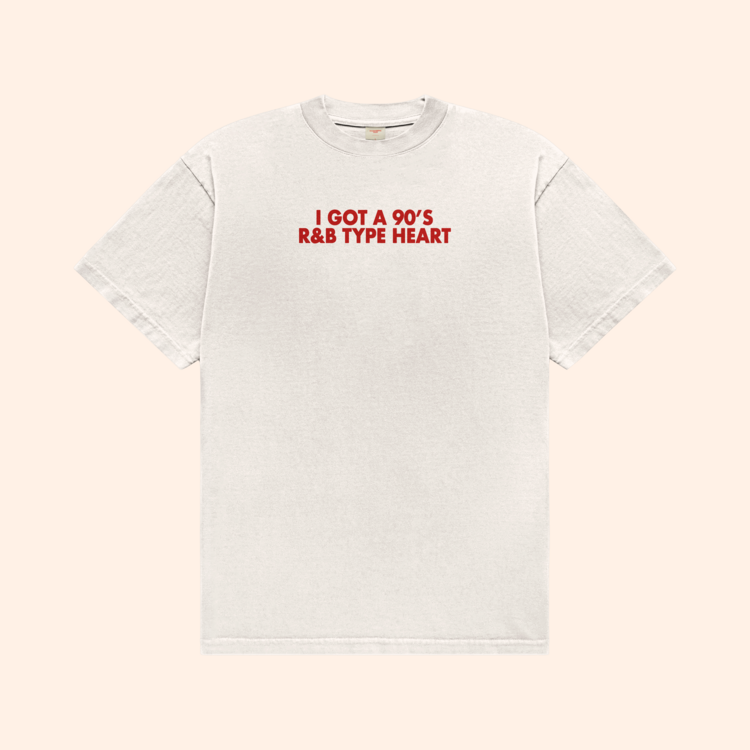 90's R&B Type Heart T-Shirt