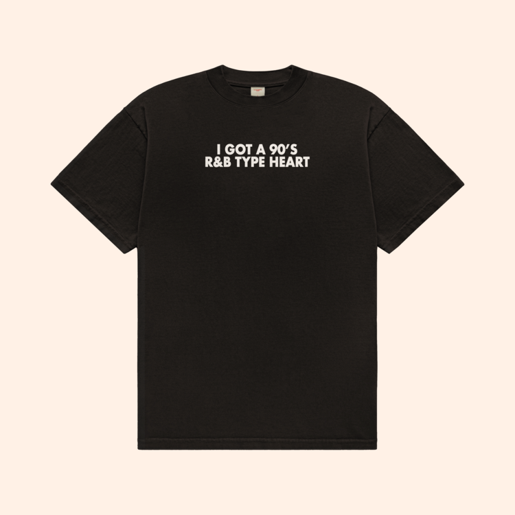 90's R&B Type Heart T-Shirt