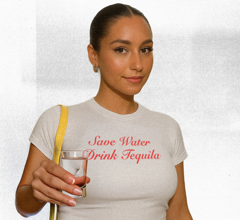 Save Water Drink Tequila Baby Tee
