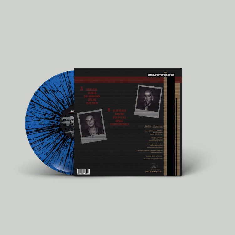 ECHO DRAMA DELUXE 12'' VINYL / BLUE BLACK SPLATTER