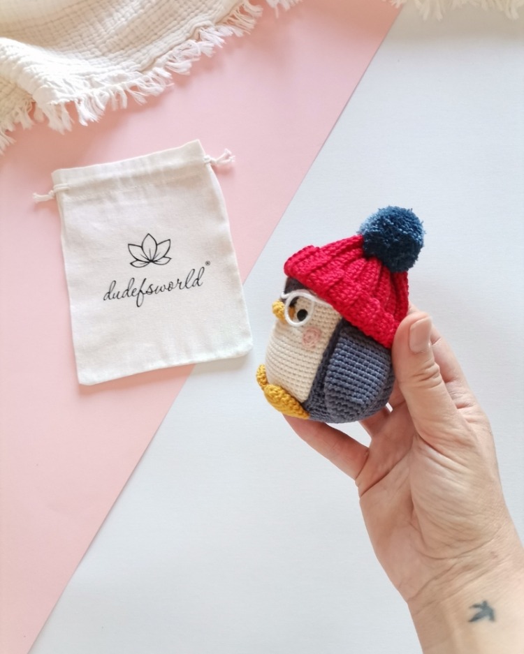 Amigurumi Penguen Rico Oyuncak