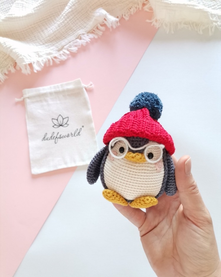 Amigurumi Penguen Rico Oyuncak
