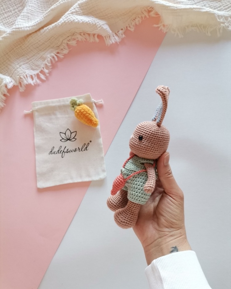 Amigurumi Tavşan Jojo Oyuncak