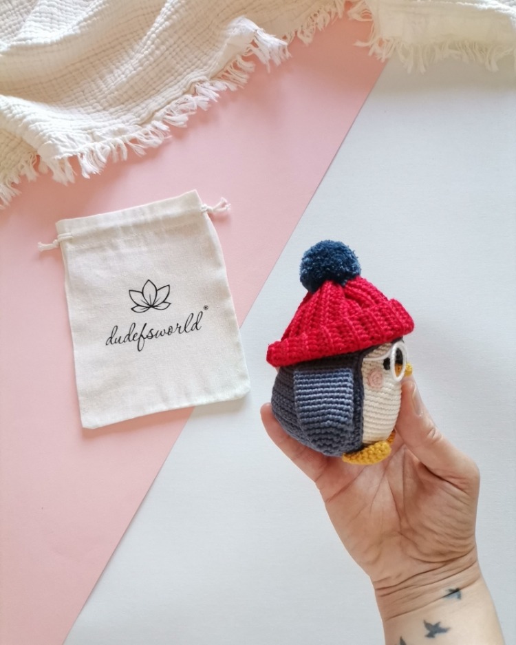 Amigurumi Penguen Rico Oyuncak