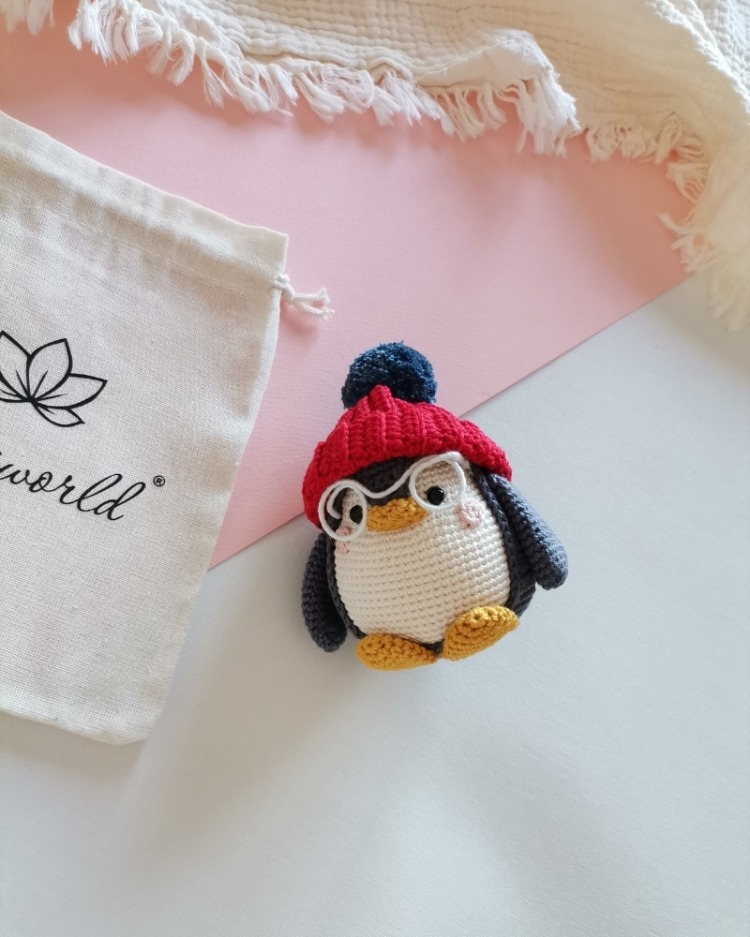 Amigurumi Penguen Rico Oyuncak