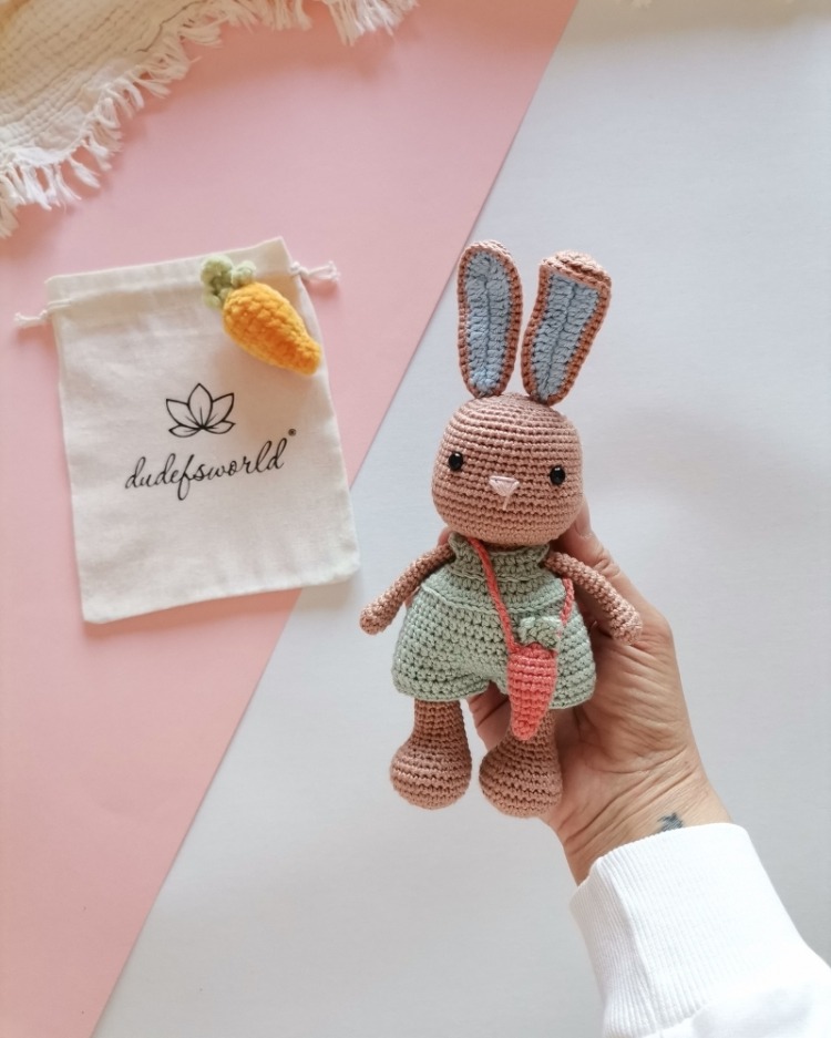 Amigurumi Tavşan Jojo Oyuncak