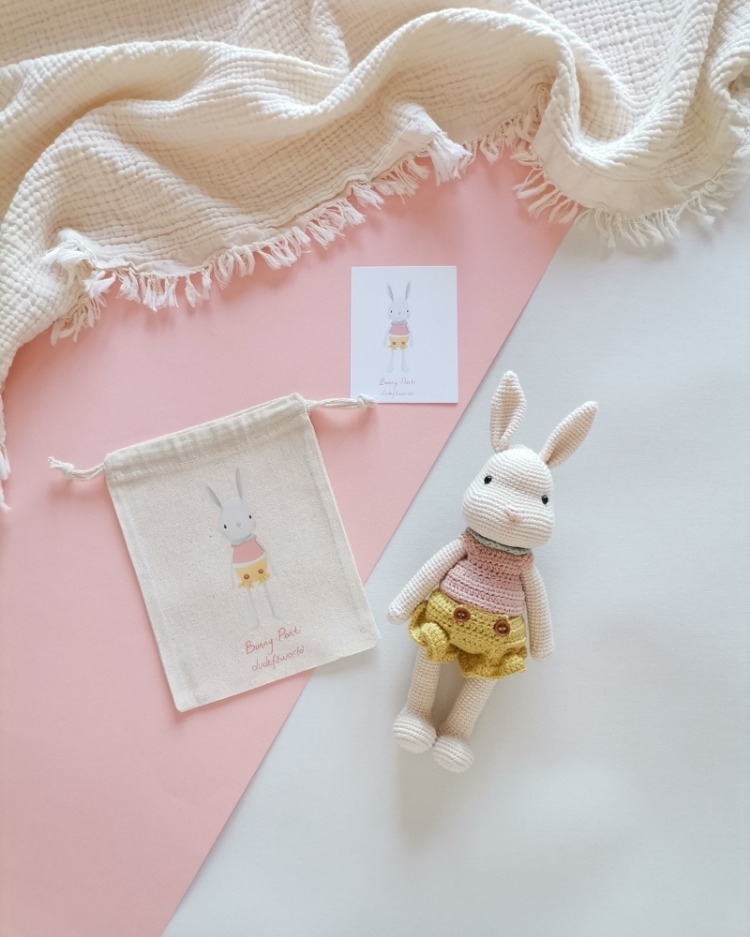 Amigurumi Tavşan Ponti Oyuncak 