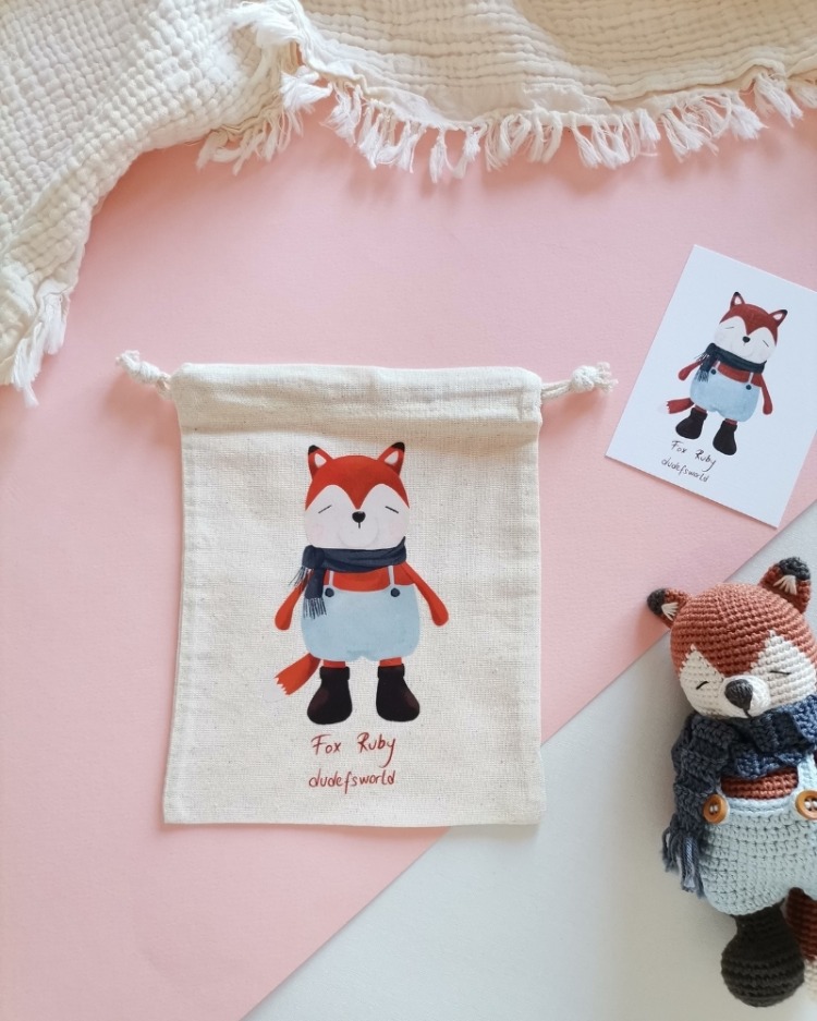 Amigurumi Tilki Ruby Oyuncak