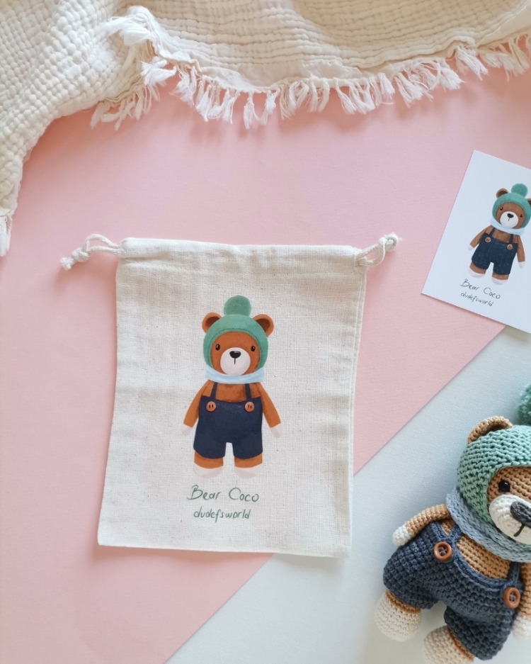 Amigurumi Ayı Coco Oyuncak 