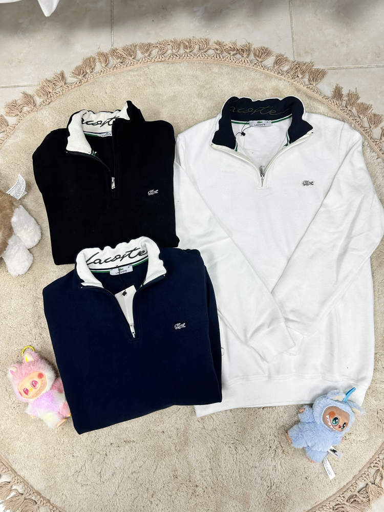 LACOSTE YARIM FERMUAR