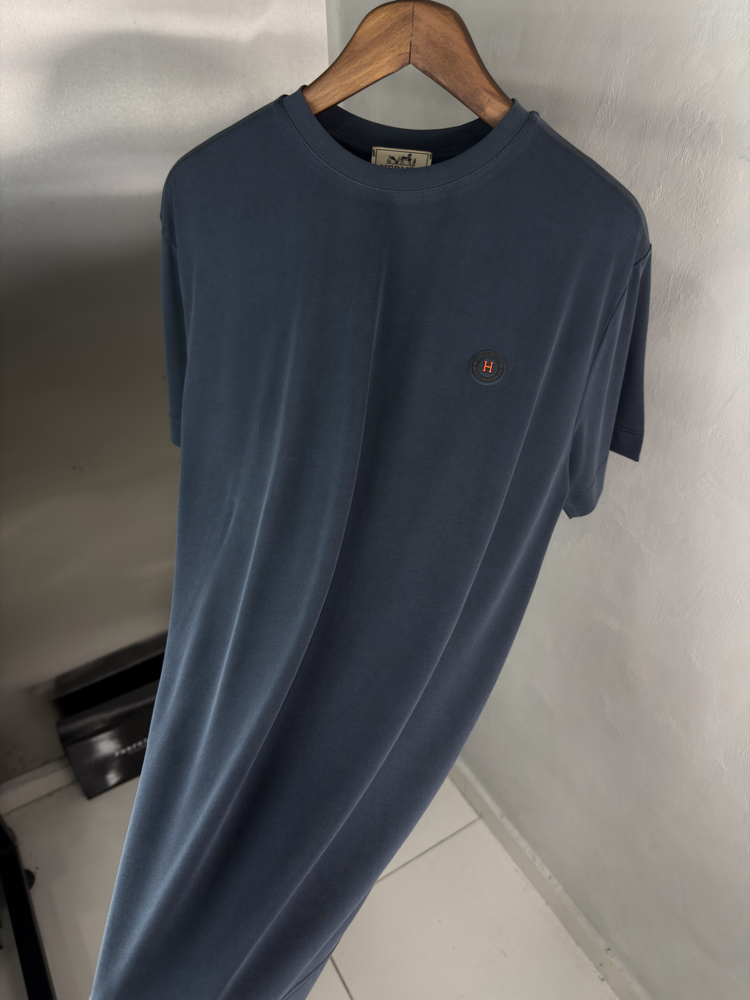 HRMS Orjinal Etiketli T-Shirt Koyu Antrasit (Modal)
