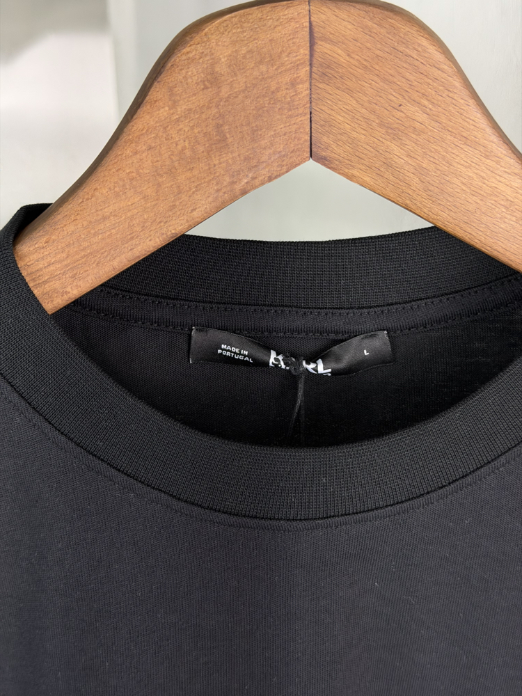 Karl Lagerfeld Orjinal Etiketli T-Shirt Siyah