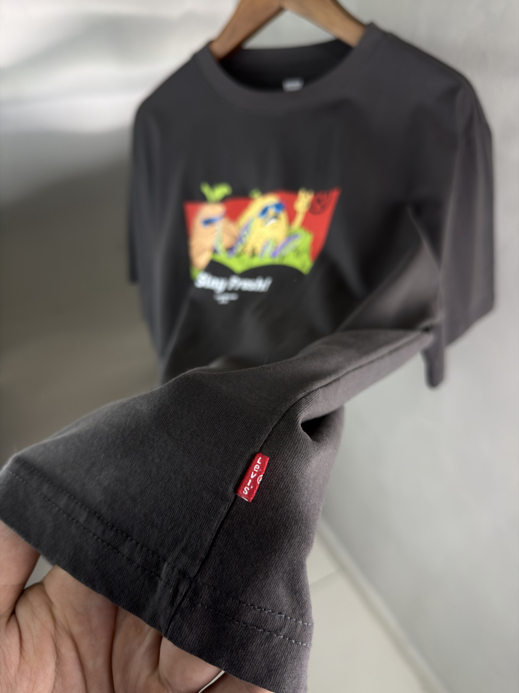 Levis T-Shirt Koyu Füme (Orjinal)