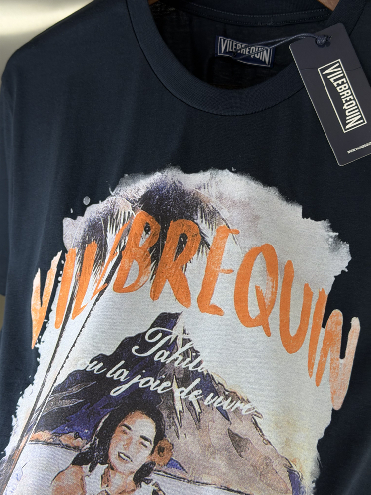 Vilebrequin Orjinal Etiketli T-Shirt Lacivert