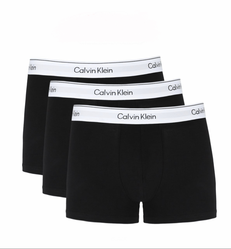 CK Kutulu Boxer 3’lü Siyah (Orjinal)